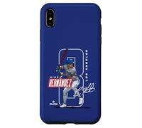 Kike Hernandez | Jugadores de béisbol de Los Ángeles D | MLBKH201M Carcasa para iPhone XS MAX