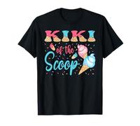 Kiki Of The Scoop Ice Cream Revelar Baby Shower Camiseta