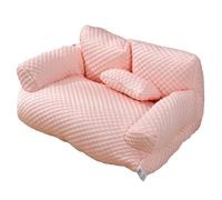 KIKIATA Cama refrescante de verano para perros, cama de seda fría para perros y gatos pequeños, medianos y grandes, transpirable, lavable, sofá de verano para mascotas con parte inferior