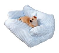 KIKIATA Cama refrescante de verano para perros y gatos, seda fría transpirable y lavable