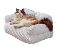 KIKIATA Cama refrescante para perros - Cama de verano de seda helada para perros y gatos de tamaño pequeño, mediano y grande, transpirable y lavable - Sofá de verano para mascotas con fondo