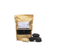 KIKIRIKIT Kit Briquetas Carbón Ideal para tu Barbacoa portátil, fácil de encender, para una Hora y Media de Barbacoa kikirkit (1)