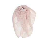KIKKA MIA - Bufanda de mujer fabricada en Italia - Foulard elegante accesorio bufanda de alta calidad fabricada en Italia seda 20% algodón 80% - color liso (rosa)