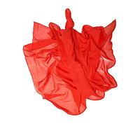 KIKKA MIA - Bufanda de mujer fabricada en Italia - Foulard elegante accesorio bufanda de alta calidad fabricada en Italia seda 20% algodón 80% - color liso, rojo, Talla única