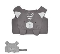 Kikkaboo arnés para pasear al bebé longitud 90cm arnés de seguridad para niños, color:gris