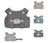 Kikkaboo arnés para pasear al bebé longitud 90cm arnés de seguridad para niños, color:gris oscuro