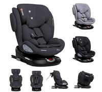 Kikkaboo asiento infantil Felix Isofix grupo 0+/1/2/3 (0-36kg) Top Tether SPS, color:gris