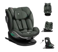 Kikkaboo asiento infantil i-Drive i-Size (40-150cm) Isofix reposacabezas, color:verde