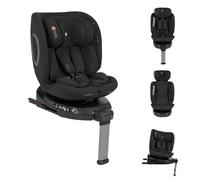 Kikkaboo asiento infantil i-Rove i-Size (40-150cm) gr. 0+/1/2/3 Isofix pata apoyo, color:negro