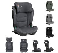 Kikkaboo, asiento infantil i-Scout i-Size (100-150 cm) reposacabezas, Isofix, color:gris