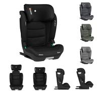 Kikkaboo, asiento infantil i-Scout i-Size (100-150 cm) reposacabezas, Isofix, color:negro