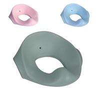 Kikkaboo asiento inodoro Flipper forma anatómica, protección contra salpicaduras, color:verde