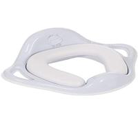 Asiento de inodoro con almohadilla suave Hippo Azul