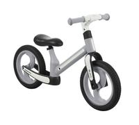Kikkaboo Bicicleta de Equilibrio Blace 12 Pulgadas Asiento Ajustable, Plegable, Color:Gris