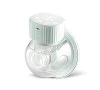 KikkaBoo Sacaleches Eléctrico NOA, Sacaleches Manos Libres, Extractor de Leche Materna Portátil, 3 Modos y 9 Niveles de Succión, Pantalla LED, Función de Memoria, Fácil de Limpiar, Menta