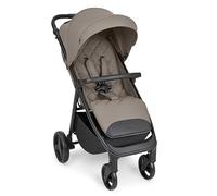 KikkaBoo Silla de Paseo Ligera URBAN, Carrito Bebe Desde Nacimiento Hasta 22 kg, Plegado con Una Mano, Reclinable y Compacto, Ruedas EVA Con Suspensión, Manillar Ajustable, Beige