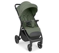 KikkaBoo Silla de Paseo Ligera URBAN, Carrito Bebe Desde Nacimiento Hasta 22 kg, Plegado con Una Mano, Reclinable y Compacto, Ruedas EVA Con Suspensión, Manillar Ajustable, Verde