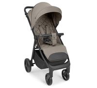 KikkaBoo Silla de Paseo URBAN, Carrito Ligero desde Nacimiento hasta 22 kg, Plegado Compacto, Ruedas EVA con Suspensión, Manillar Ajustable, Beige