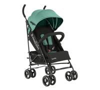 Kikkaboo, silla paseo, chasis acero, cesta, ruedas delanteras desmontables, colores:turquesa
