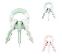 KikkaBoo Sonajero KEY RING, Desde 3m+, Fácil de Sostener, Desarrollo Visual y Auditivo, Menta