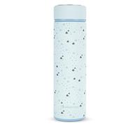 KikkaBoo Termo para Bebé SAVANNA, Acero Inoxidable, Bebidas Calientes y Frías, Líquidos de 500 ML, A Prueba de Derrames, Filtro de Té, Azul