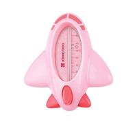 Kikkaboo Termómetro de Agua Plano, Termómetro de Baño para un Baño Seguro, color:rosa