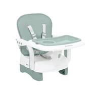 Kikkaboo trona, asiento elevador Chewy, doble bandeja, cinturón de seguridad, color:verde