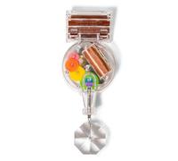Kikkerland 1588S Fabricante de Arco Iris Alimentado por energía Solar con Cristal auténtico, Multicolor, 1 EA