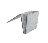 Kikkerland - Bolsillo para cama, de lana cocida, gris, 22 x 28.2 x 4nbsp;cm