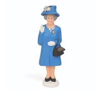 Kikkerland Figura solar decorativa de la Reina de Inglaterra