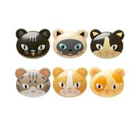 KIKKERLAND Juego de 6 clips para bolsas de gato (BC45-A)