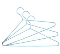 Kikkerland Perchas de Aluminio Azul, Juego de 3