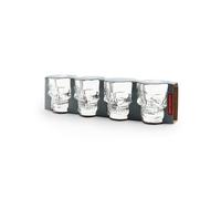 Kikkerland Skull Shot glasses Set of 4