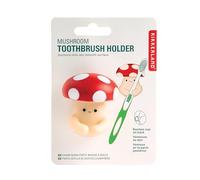 Kikkerland Soporte para cepillo de dientes de hongos