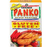 Kikkoman Panko Estilo de revestimiento, sin gluten, 8 onzas, paquete de 2
