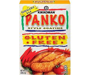 Kikkoman Panko Estilo de revestimiento, sin gluten, 8 onzas, paquete de 2