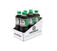 Kikkoman Salsa de SOJA con Menos Sal, Pack 6 x 975 ml