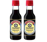 Kikkoman Salsa de Soja Naturalmente Fermentada, 150ml (Paquete de 2)