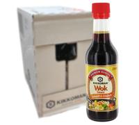 Kikkoman Salsa Wok, Aromática y Dulce para platos al Wok, Pack 6 x 250 ml