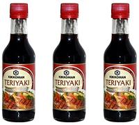 Kikkoman - Salsas - Paquete de 3 (3 x 250 ml) (mandarina y salsa)