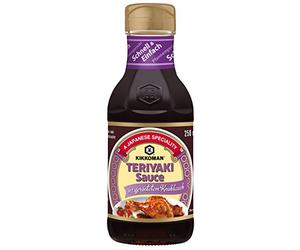 Kikkoman Teriyaki - Salsa con ajo tostado, 3 x 250 ml