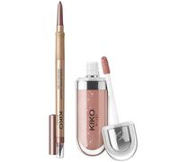 KIKO Milano 3D Hydra Lip Combo Set 6.85ml (Various Shades) - Set 03