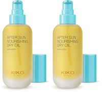 KIKO Milano After Sun Nourishing Dry Oil, Aceite Seco Hidratante Y Nutritivo Para Cuerpo Y Cabello (Paquete de 2)