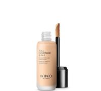 KIKO Milano Full Coverage 2-in-1 Foundation & Concealer, Base De Maquillaje Y Corrector 2 En 1, Alta Cobertura, N10 Neutral 10