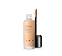 KIKO Milano Full Coverage 2-in-1 Foundation & Concealer, Base De Maquillaje Y Corrector 2 En 1, Alta Cobertura, N40 Neutral
