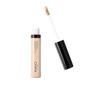 KIKO Milano Full Coverage Dark Circles Concealer - Tono 02 Light Beige | Alta Cobertura | Fluido | Rostro y Contorno de Ojos | Iluminador