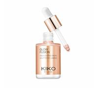 KIKO Milano Glow Fusion Highlighting Drops - Tono 02 Sweet Dreams | Iluminador Líquido | Acabado Metálico | Perlas Reflectantes | Modulable