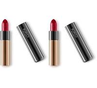 KIKO Milano Gossamer Emotion Creamy Lipstick 111, Barra de labios cremosa de color intenso (Paquete de 2)