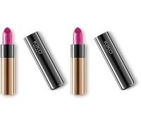 KIKO Milano Gossamer Emotion Creamy Lipstick 125 | Barra de labios cremosa de color intenso (Paquete de 2)
