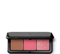 KIKO Milano Multi Finish Trio Blush & Bronzer Palette 7g (Various Shades) - 03 Pink
